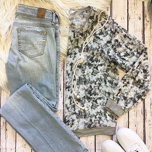 ☯️Sheer long sleeve small